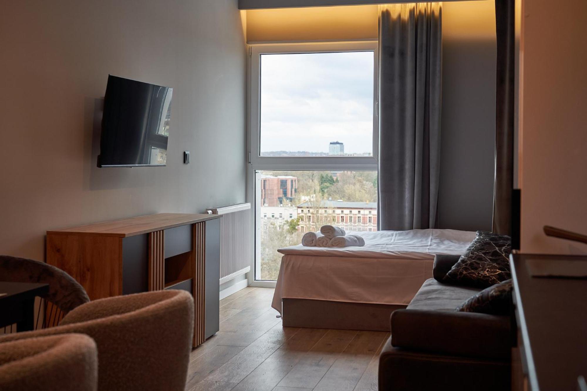 Apartamenty Panorama Łódź Dış mekan fotoğraf