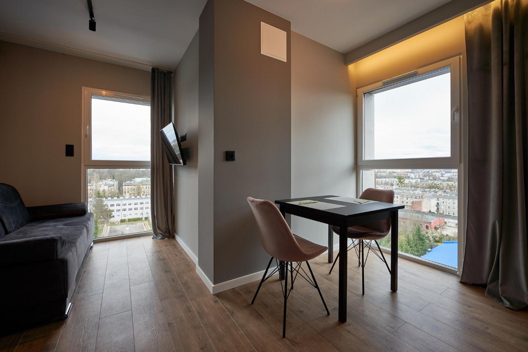 Apartamenty Panorama Łódź Dış mekan fotoğraf